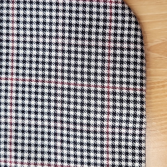 Hickey Freeman VINTAGE 100% Wool Plaid Suit Jacket - Picture 4 of 9